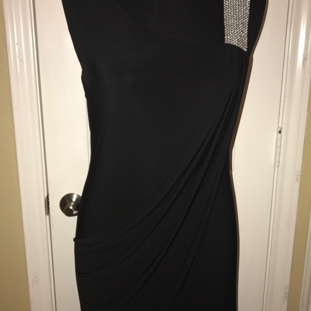 Stunning black evening gown